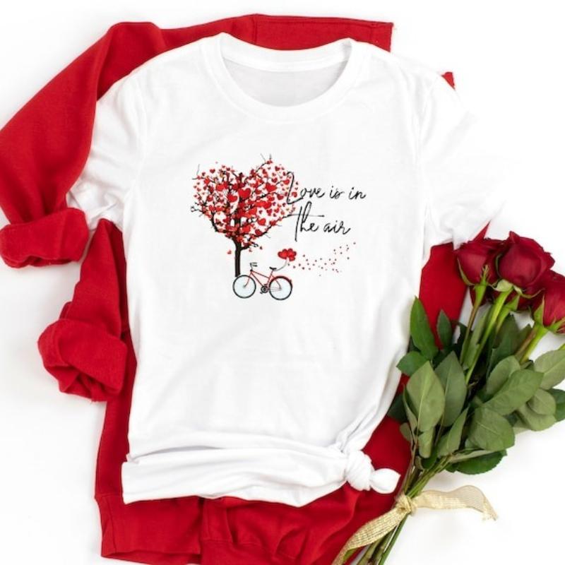 Valentines Day ShirtMommys Valentine Couples Cotton TShirt His and Her Valentines Day ShirtAnniversary Tops Matching Couples