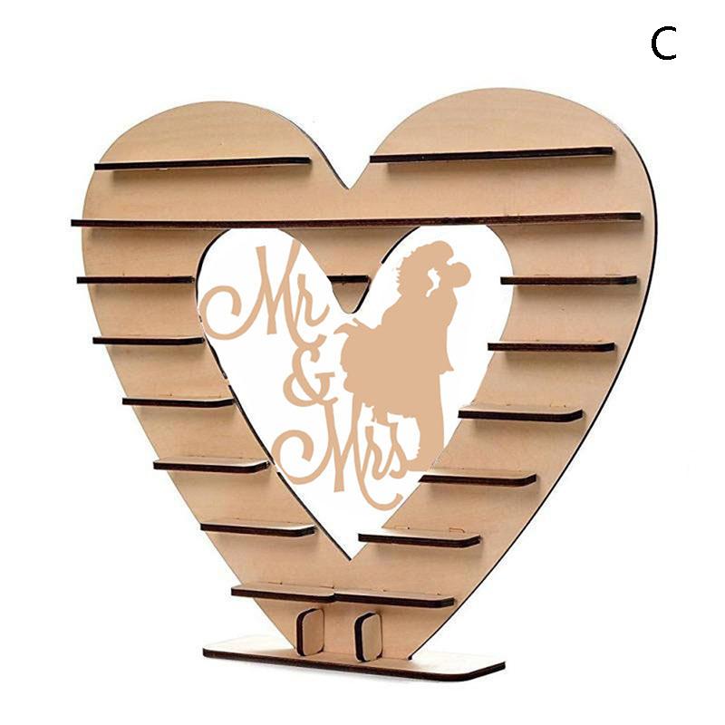Свадебные деревянные украшения Mr & Mrs, подставка для шоколада, дисплей, держатель для конфет, кекса, десерта, домашний декор, бары для свадебной вечеринки