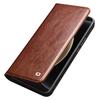 QIALINO Чехол-кошелек-подставка из натуральной коровьей кожи для Xiaomi 15 Ultra