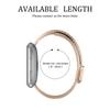 Stylish Stainless Steel Wrist Strap with Double Buckle Side Textured Band Smart Watch Accessory for Fitbit Versa/Versa 2/Versa Lite/Versa SE