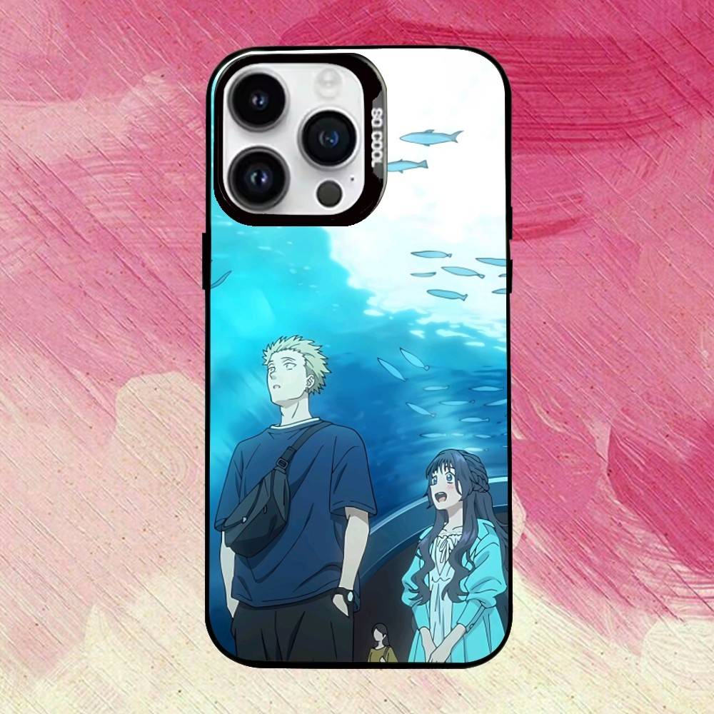 R-Ринтаро T-Цумуги K-Каоруко W-Вагури-S Чехол для телефона для iPhone 17,16,15,14,13,12,11 Plus,Pro Max,XS,Разноцветный Серебристо-Черный Чехол