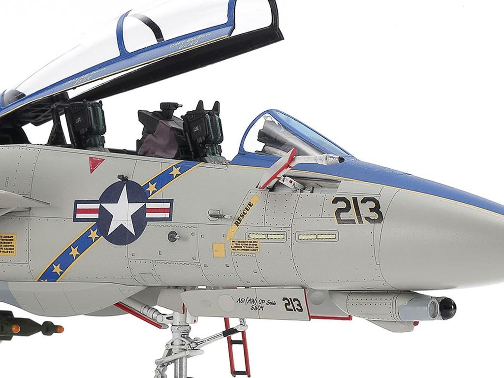 Tamiya Коллекция Warbird 95 Пластиковая модель Grumman Tomcat 60795 1/72 Нет. F-14D (Самолет)