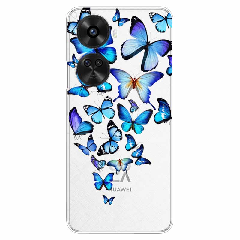 Чехол для Huawei Nova 12 SE, чехол для телефона в стиле Soft Girl, противоударный чехол для Huawei Nova 12SE, BNE-LX1, прозрачный силикон TPU