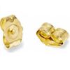 Jewels Prim 2 Ct. Moissanite Stud Earrings - Solid 14k Yellow Gold - Stunning & Sparkling