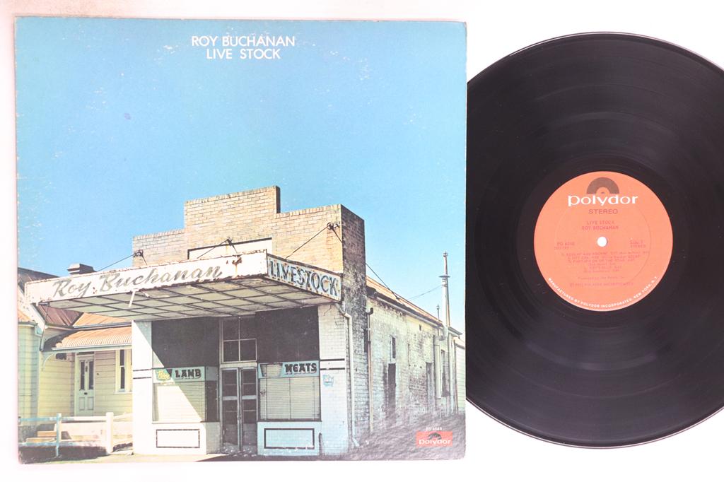 Виниловая пластинка ROY BUCHANAN Live Stock PD6048 POLYDOR США Рок Б/у