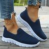 Fashion 2024 Summer Sneakers Slip On Flat Shoe Women's Fashion Casual Loafers Walking Shoe Outdoor Mesh Soft Bottom Sports