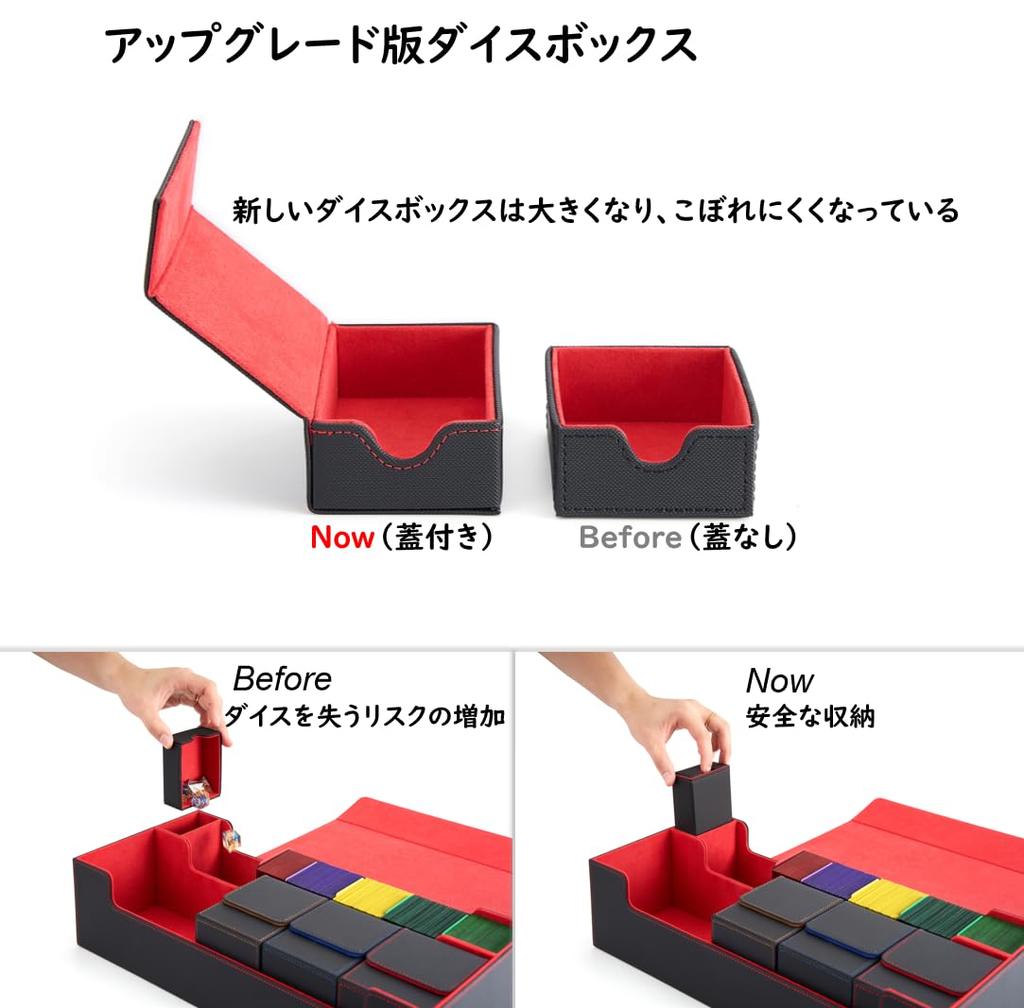 Чехол для колоды, коллекционный карточный футляр, коробка для хранения карт, чехол для карт Prema Dame Can Storage Case можно использовать для Pokeka MTG и различных карточных интерьеров «Can Yu-Gi-Oh!