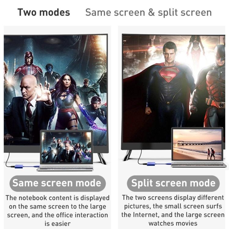 HW-1501 Конвертер HD-видео USB в VGA