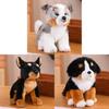 Animal Plushie Doberman Dog Soft Decor For Home And Office Use
