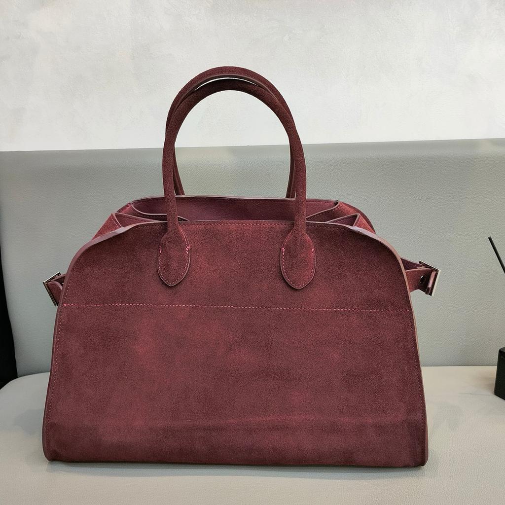 Сумка-тоут из кожи Майяра с бархатным верхом, женская, большая вместимость, сумка через плечо из коровьей кожи