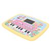 Kids Learning Tablet LED Screen Educational Alphabet Numbers Story Reading Learning Tablet Toy Yellow