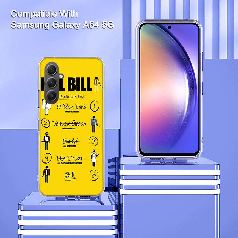 Чехол для телефона Kill Bill для Samsung A16 A26 A36 A56 A17 A37 A57 A07 A06 A02S A03 A04S A05S Galaxy Note 20 10 A50S A71 A51 A31 A30 A