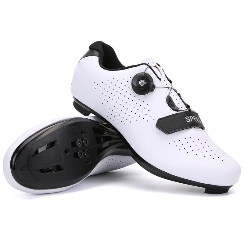 Unisex Cycling Shoes Mountain Bike Road With Stiff Sole Breathable Design Clipless Compatible