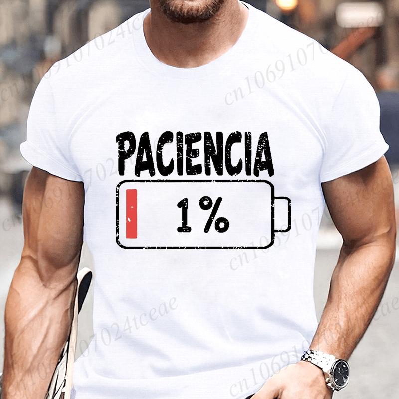 Men Women TShirt Summer Harajuku Funny Vibrant Spanish Letter Print Tees Streetwear Short Sleeve TShirts Fashion Tee Clothes
