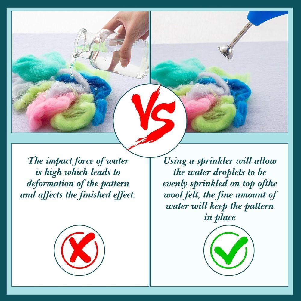 Мокрое валяние Лейка для воды Принадлежности Шарик-лейка Инструменты и оборудование для валяния Распылитель воды