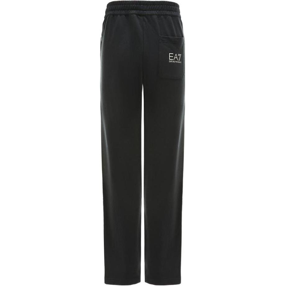 Emporio Armani FW22 Серия EA7 Однотонные С принтом логотипа Эластичный пояс Прямой крой Спортивные брюки Мужские брюки Черный 8NPPC2-PJ05Z-0204