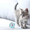 Кошачий жевательный мячик Долговечный материал ТПР Уникальный дизайн Рождественский подарок Для котят в помещении Жевательный мячик для котят Кошачьи мячики Игрушки для котят
