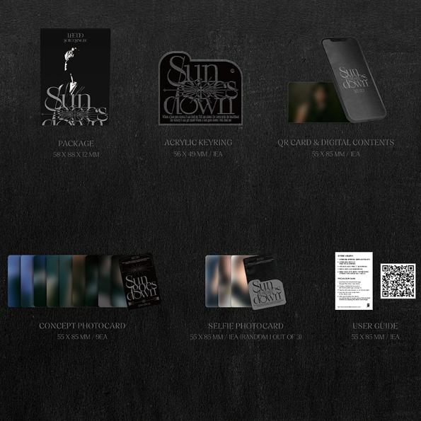 ONEUS LEEDO Сольный сингл Солнце садится POCAALBUM