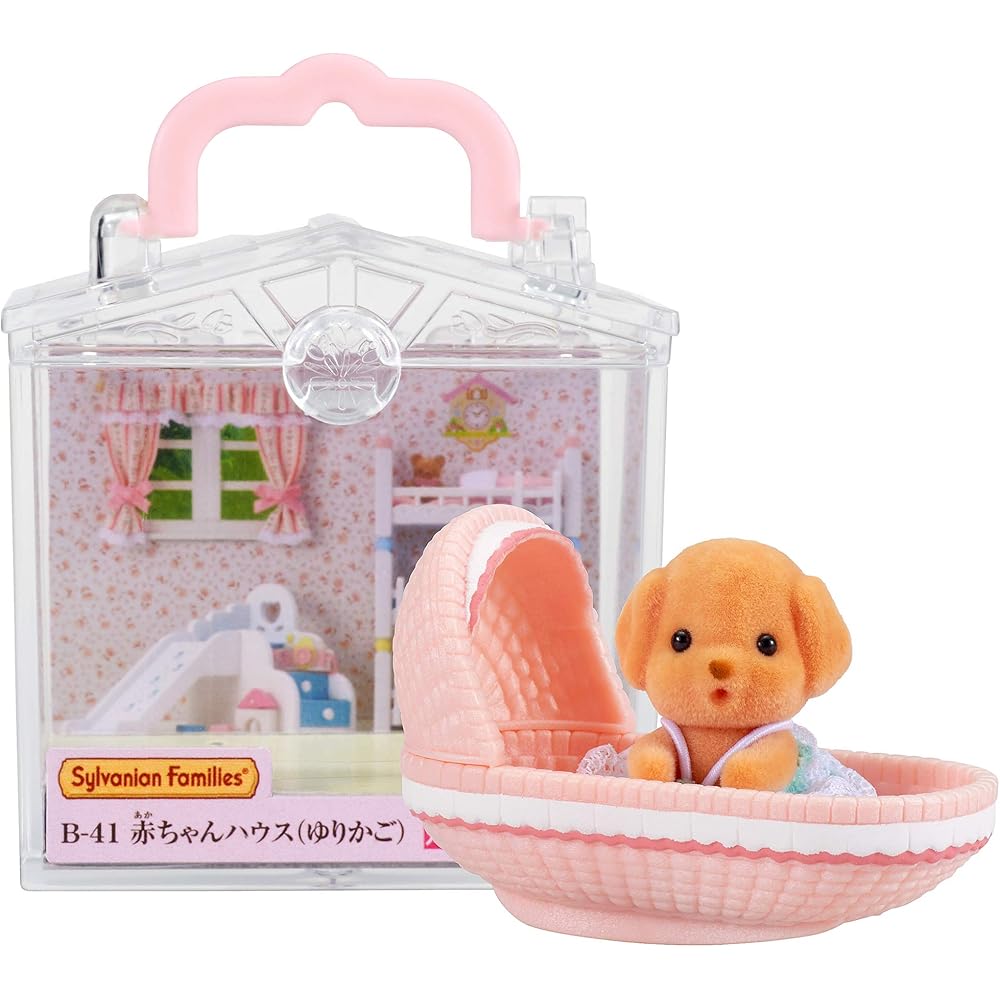 Sylvanian Families Детский домик Колыбелька B-41 Сертифицированная игрушка ST Mark Кукольный домик для детей от 3 лет