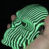 3D-печатные светящиеся квантовые маски черепа светятся в темноте готический декор Хэллоуин игрушки-непоседы снимают стресс домашние украшения 1/2 шт.