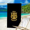 British & Irish Lions Microfiber Beach Towel, Lightweight And Quick-Dry, for Summer Travel, Beach Essential, Swimming Pool Outdoor