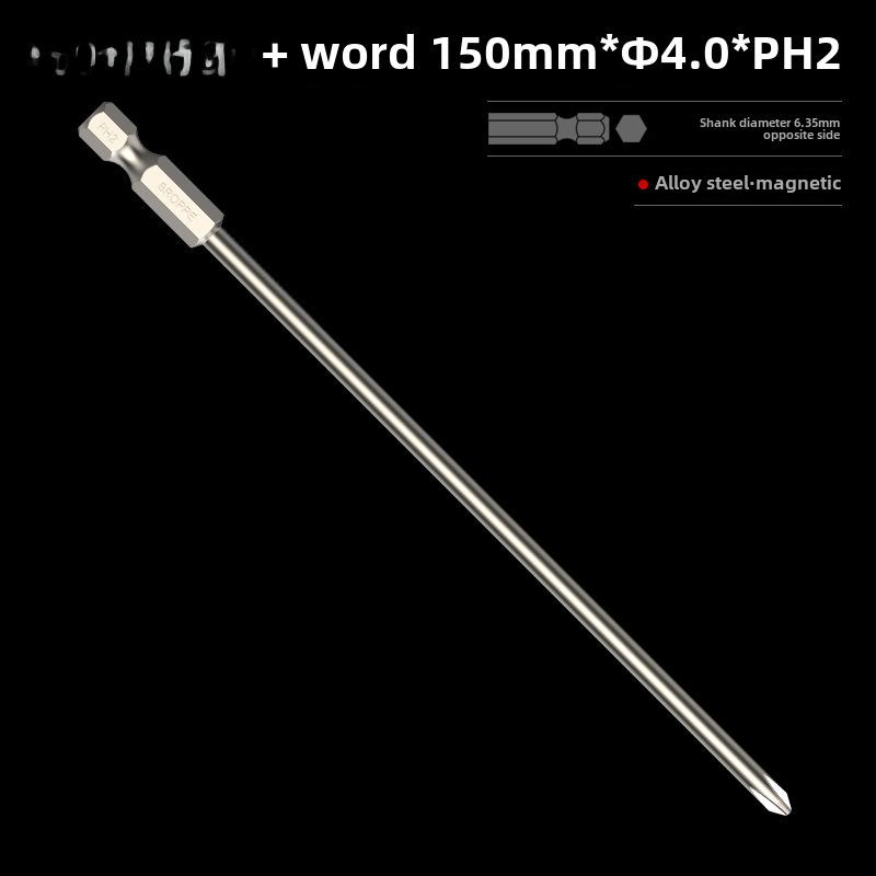 Магнитная крестовая отвертка BROPPE с электрической дрелью и пневматической насадкой