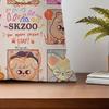 Kpop S-Skz-oo-S Мультяшная наволочка Для Подушки Дивана Печатный Декор Комнаты Дома Офиса Кофейни Автомобиля Нордическая Простота