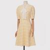 Win Puff Check Dress
