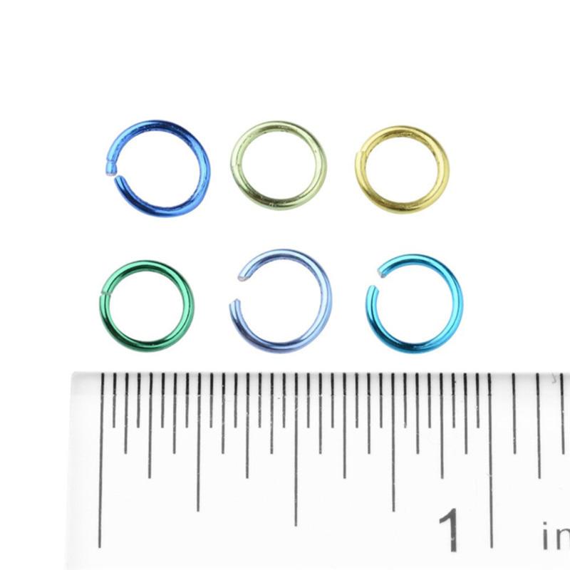 Supplies Jewelry Findings Jewelry Jump Rings Components Chain Earring DIY Pendant Aluminum