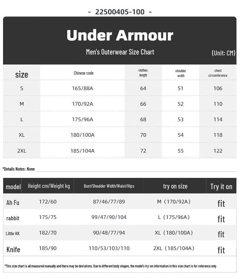 Under Armour Мужская спортивная куртка в стиле lifestyle