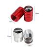 For Jeep 4Pcs Metal Car Wheel Tire Valves Caps Waterproof Dustproof Cover For Jeep Grand Cherokee Wrangler JK Gladiator Compa