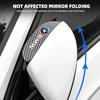 XTBZN1 2pcs Car Rear View Mirror Sticker Rain Eyebrow For BMW 50th Kith 5 Series F20 E39 F10 F30 E90 E46 E60 G60 X5 E87 F11 G20 G32 G30