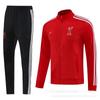 2025 Winter Long Zip Training Jacket Men Football Fans