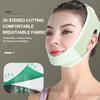 Women Chin Strap with Adjustable Fastener Tape Soft Breathable Double Chin Reducer Beauty Face Sculpting Bandage