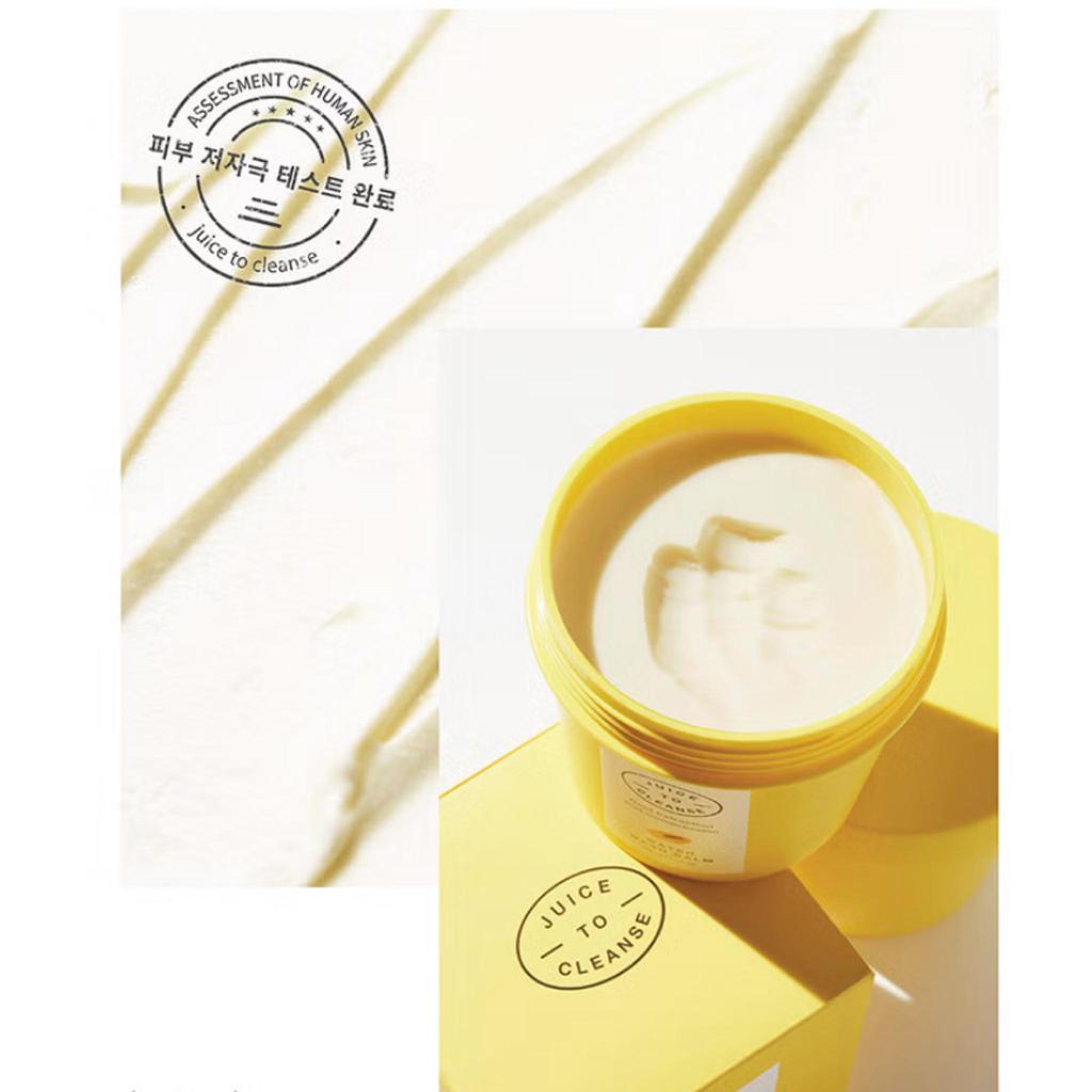 JUICE TO CLEANSE Бальзам для мытья воды 100 г/Холодная экстракция и сжатие/Очищающий бальзам