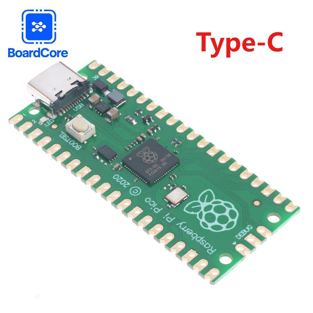 Плата разработки Raspberry Pi Pico RP2040 Двухъядерный 264 КБ ARM Низкое энергопотребление Микрокомпьютеры Высокопроизводительный процессор Cortex-M0