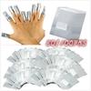 50 шт/100 шт алюминиевая фольга для дизайна ногтей замочить акриловый гель-лак для снятия ногтей обертывания для снятия макияжа T