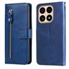 For Xiaomi 15T PU Leather Cases with Zipper Pocket Wallet Phone Cover Stand