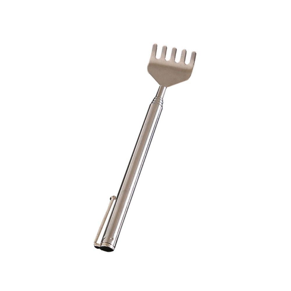 Hot Stainless Steel Back Itch Scratcher Telescopic Pocket Size Massage Tool Handy Health Care