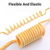 1Pc Spring Fur Ball Cat Teaser Suction Cup Retractable with Bell Elastic String Great Gift for Cat Owners Kitten Play