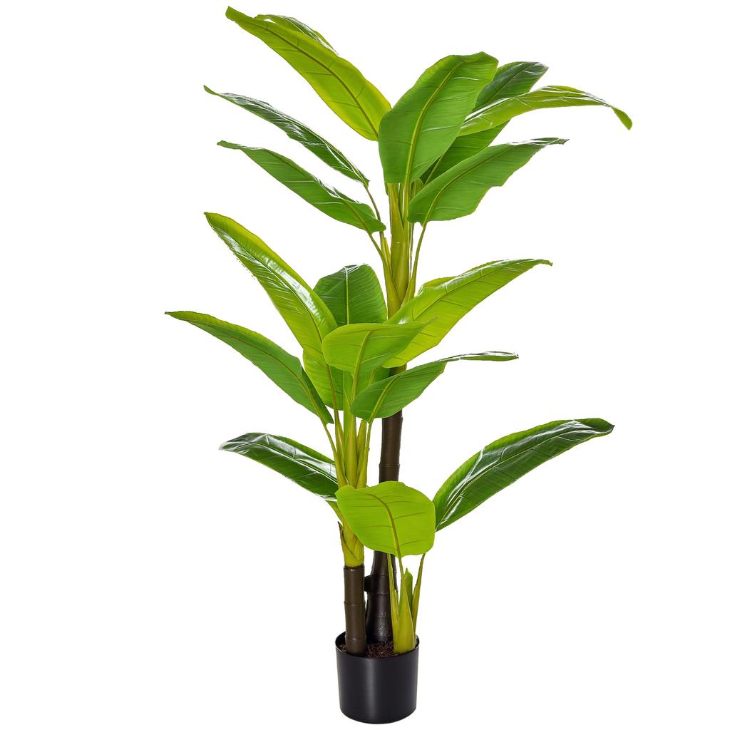 Artificial Plants 150 cm Artificial Plants in Pot Artificial Banana Tree Artificial Plant Artificial Tree Indoor Plant Decorative Plant Office Plant
