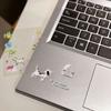 Korean INS Style Cute Spotty Dog Jelly Relief Stickers Spring Theme DIY Decorative Stickers