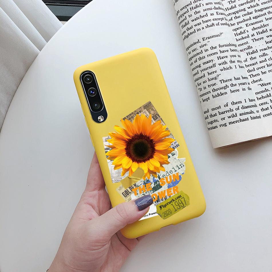 Чехол в форме сердца для Samsung Galaxy A20 A30 A40 A50 A70 A20E Силиконовый чехол Милый Кот Кактус Чехол для телефона Galaxy A20S A30S A50S