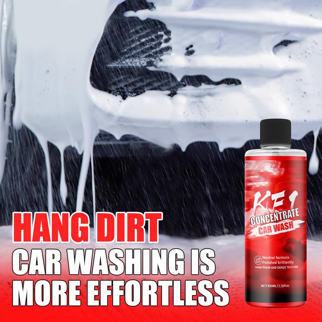 Strong Decontamination Concentrated High Foam Car Wash Car Wash Water Wax Coating Paint Cleaning 100ml