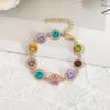 Spring/Summer Colorful Diamond Choker - Women's High-End, Versatile Design Clavicle Necklace
