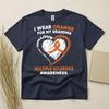 Футболка при рассеянном склерозе Футболка РС Футболка осведомленности Футболка поддержки болезни Лента