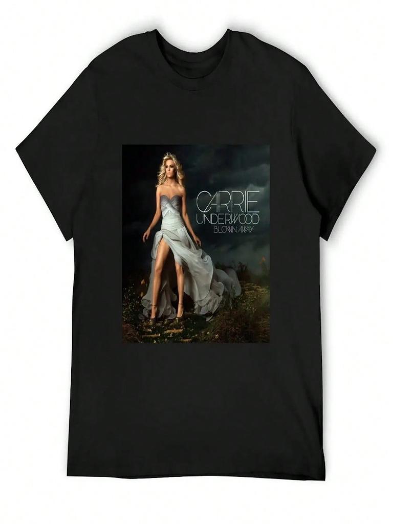 Carrie Underwood Blown Away T-Shirt Quick Drying T-Shirts Man Quick-Drying unisexs Shirts Graphic Tee