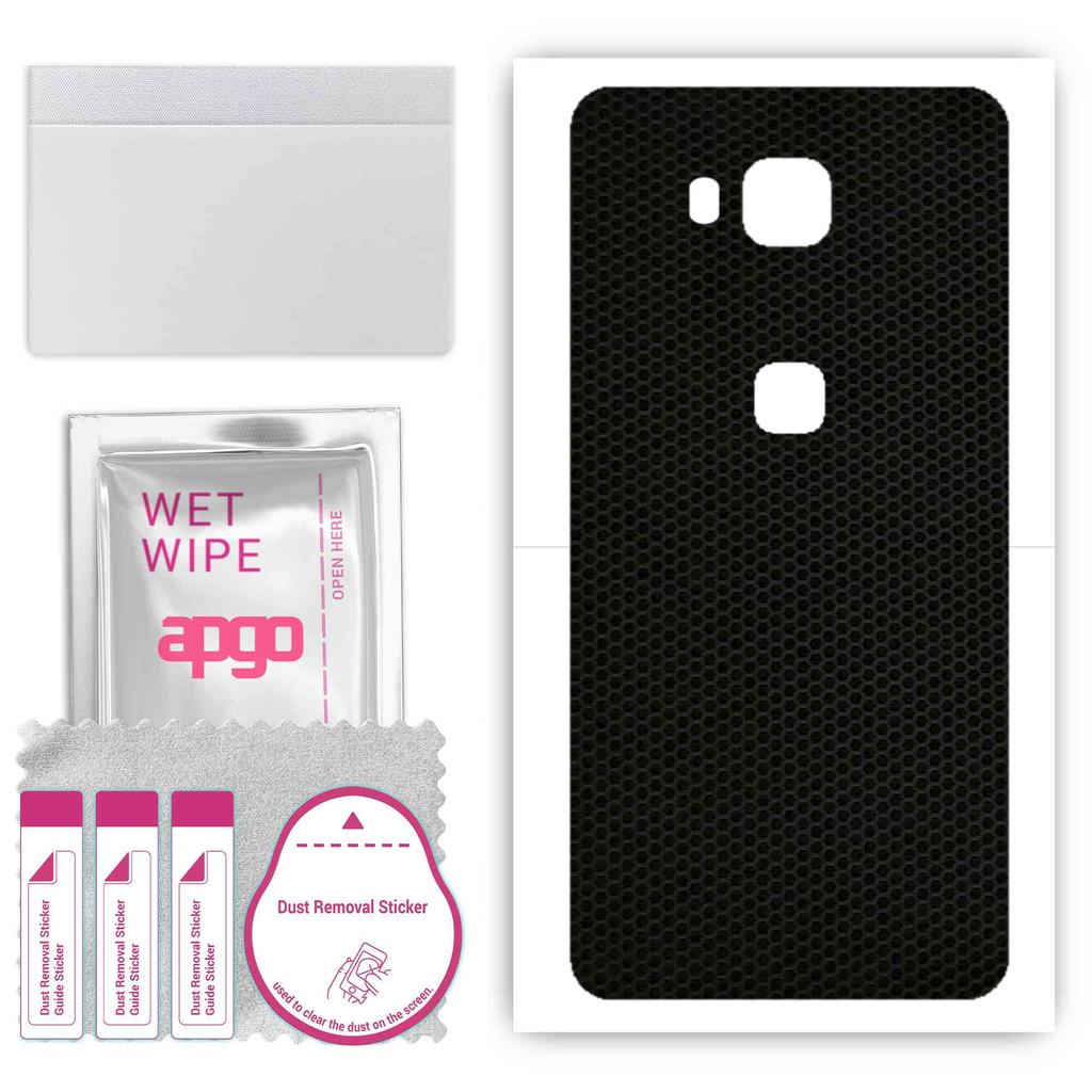 apgo Protective Skin Sticker for the back compatible with Honor X5, Wrap Film, Foil, Vinyl - Pattern Matrix