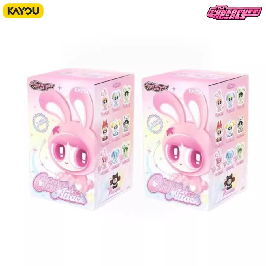 Authentic THE POWERPUFF GIRLS FaceChanging Toy Collector's Card Anime Peripheral Collector's Hanging Card Ornament Gift