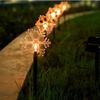 5Pcs/Set LED Christmas Stake Lights Waterproof Outdoor Christmas Lights  For Yard